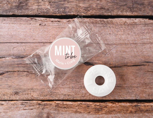 108 Personalized Lifesaver Mint Stickers | Mint To Be (40+ Colour Options)