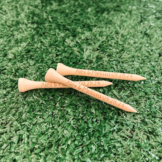 Personalized Golf Tees | Wedding Favours