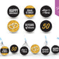 108 Personalized Hershey’s Kisses Stickers | 50th Wedding Anniversary