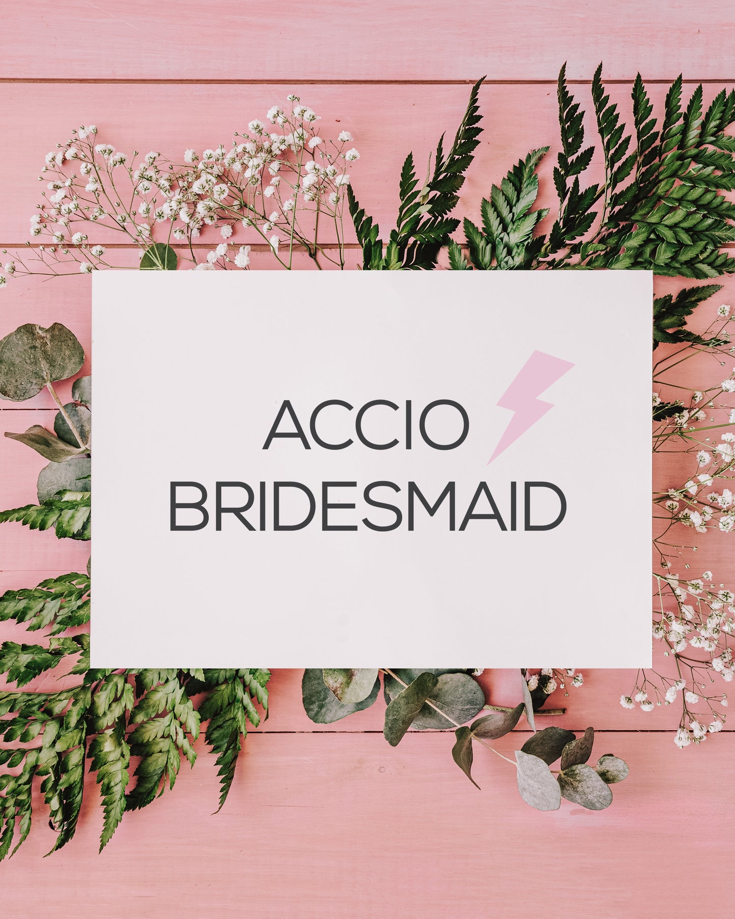 Accio Bridesmaid | Wizard Bridesmaid Proposal