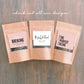 The Perfect Blend Coffee/Tea Wedding Favour Bags