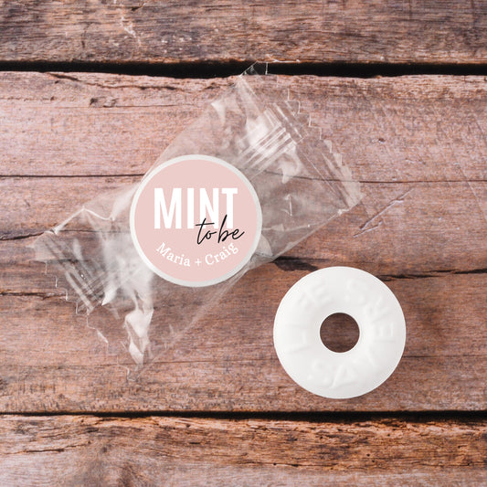 108 Personalized Lifesaver Mint Stickers | Mint To Be (40+ Colour Options)