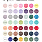 108 Personalized Lifesaver Mint Stickers | Cursive Mint To Be      (40+ Colour Options)