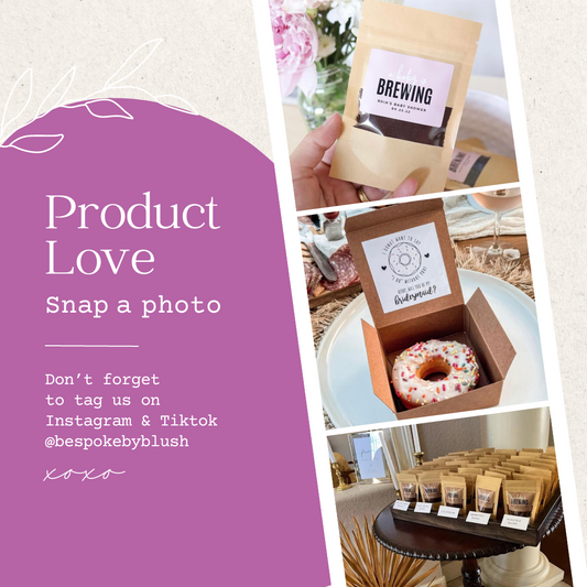 108 Personalized Hershey’s Kisses Stickers | Blush Wedding
