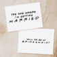 The One Where I'm Getting Married | FRIENDS Bridesmaid Proposal Card