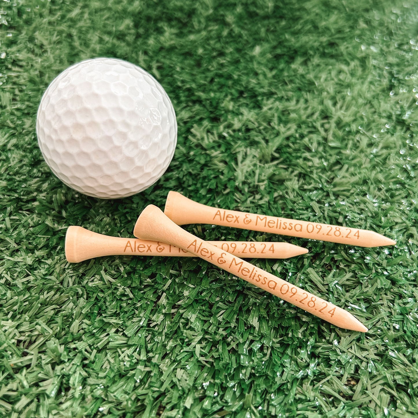 Personalized Golf Tees | Wedding Favours