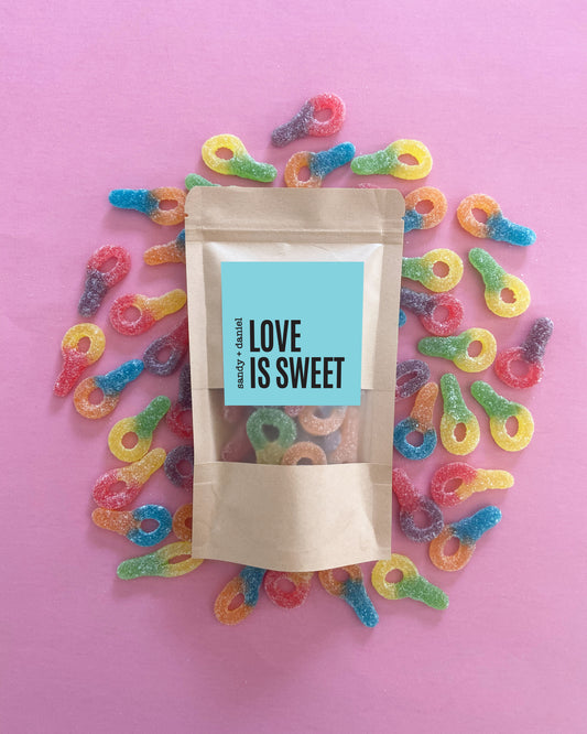 Love is Sweet | Candy & Chocolate Favour Bag