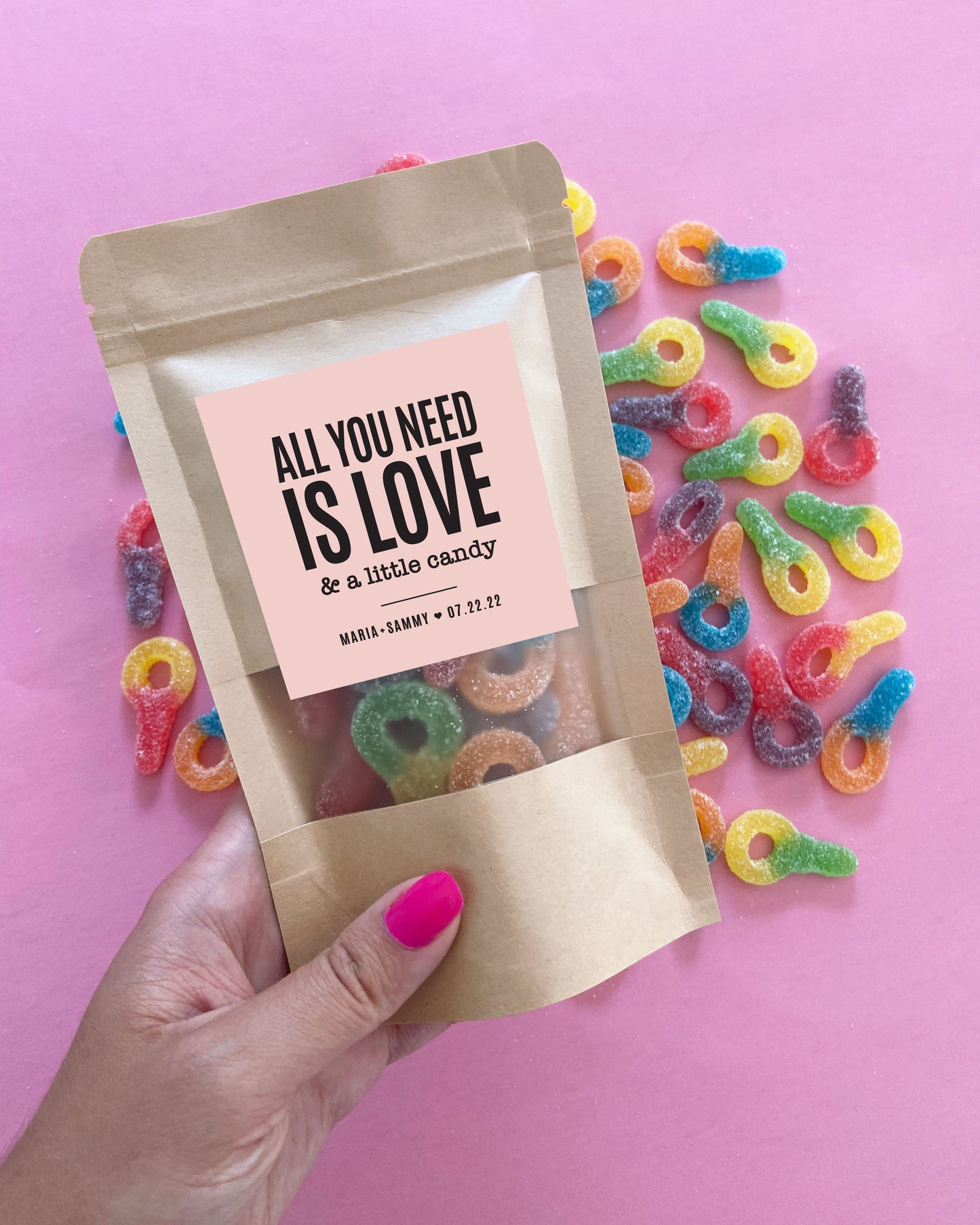 All You Need Is Love | Candy & Chocolate Favour Bag