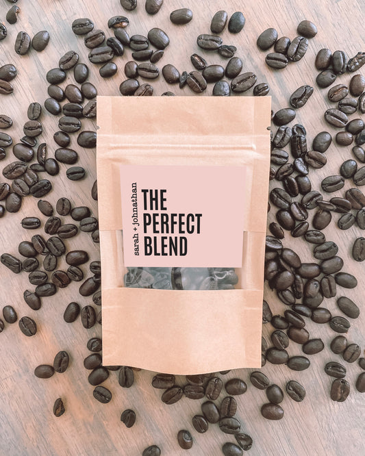 The Perfect Blend Coffee/Tea Wedding Favour Bags