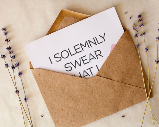 Solemnly Swear | Wizard Bridesmaid Proposal