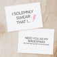 Solemnly Swear | Wizard Bridesmaid Proposal