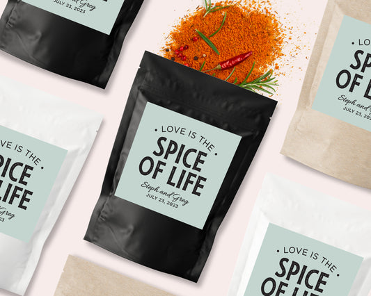 Spice Favour Bag | BBQ Wedding Favours