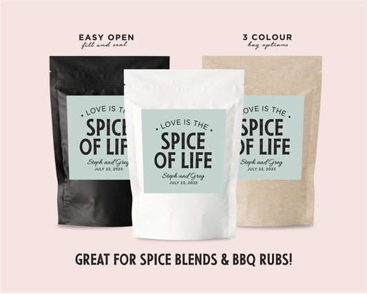 Spice Favour Bag | BBQ Wedding Favours