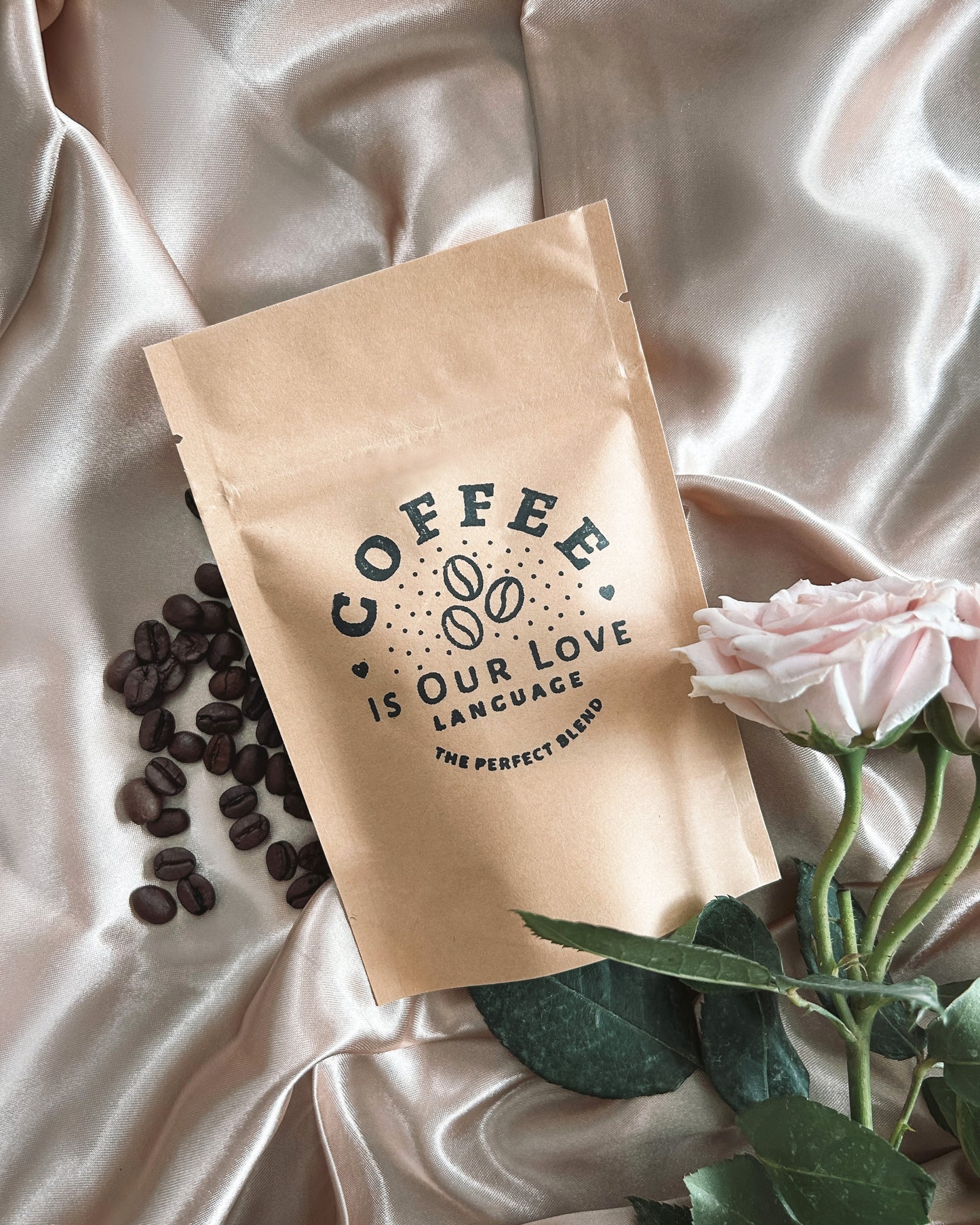 Coffee Is Our Love Language | Coffee Wedding Favour Bags