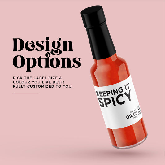 Keeping It Spicy Labels | Hot Sauce Favours