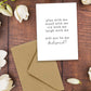 Plan With Me, Stand With Me | Bridesmaid Proposal Card