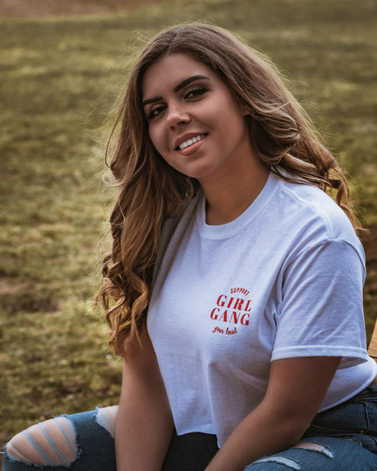 Support Your Local Girl Gang | Cropped T-Shirt