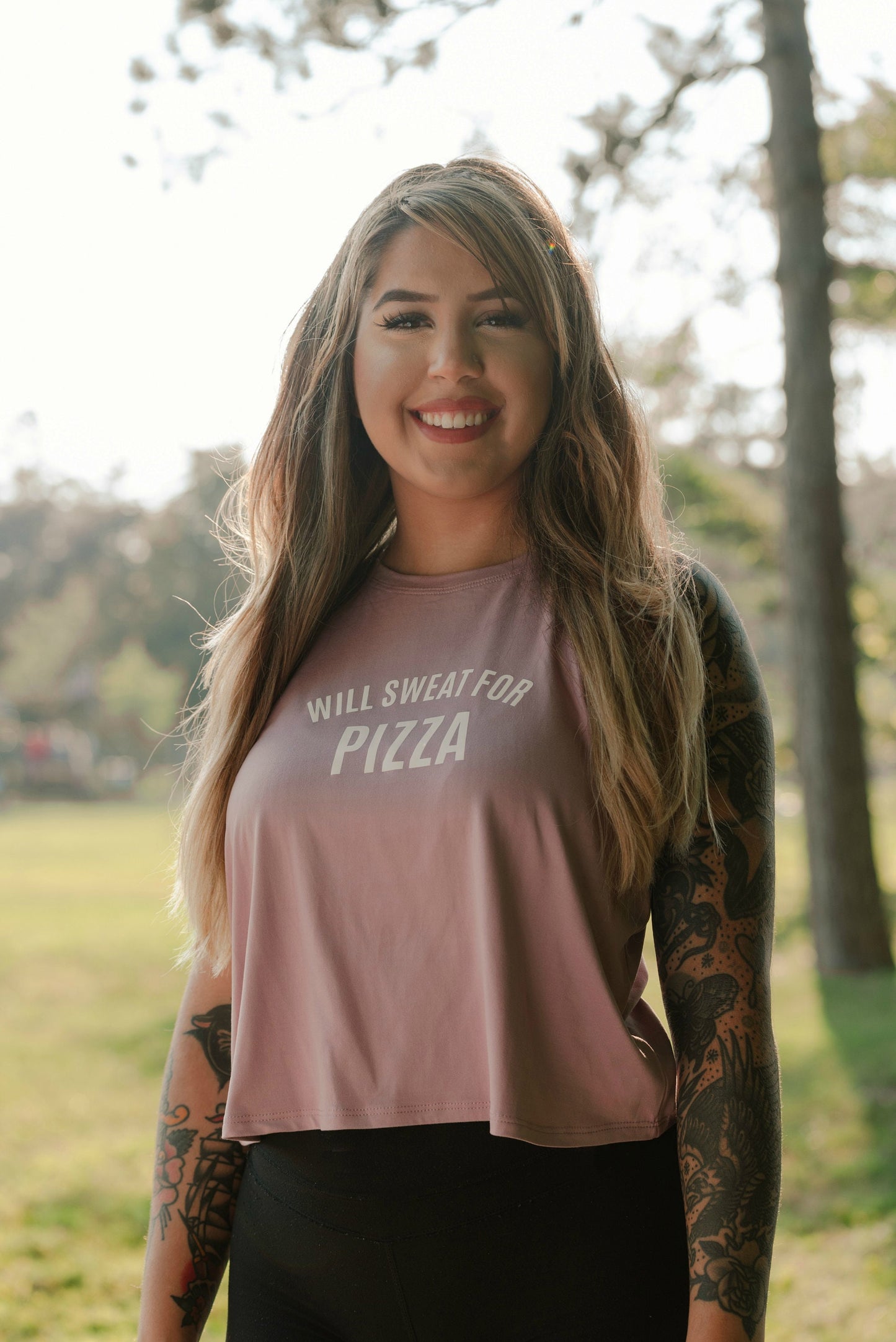 With Sweat For Pizza | Workout Tank