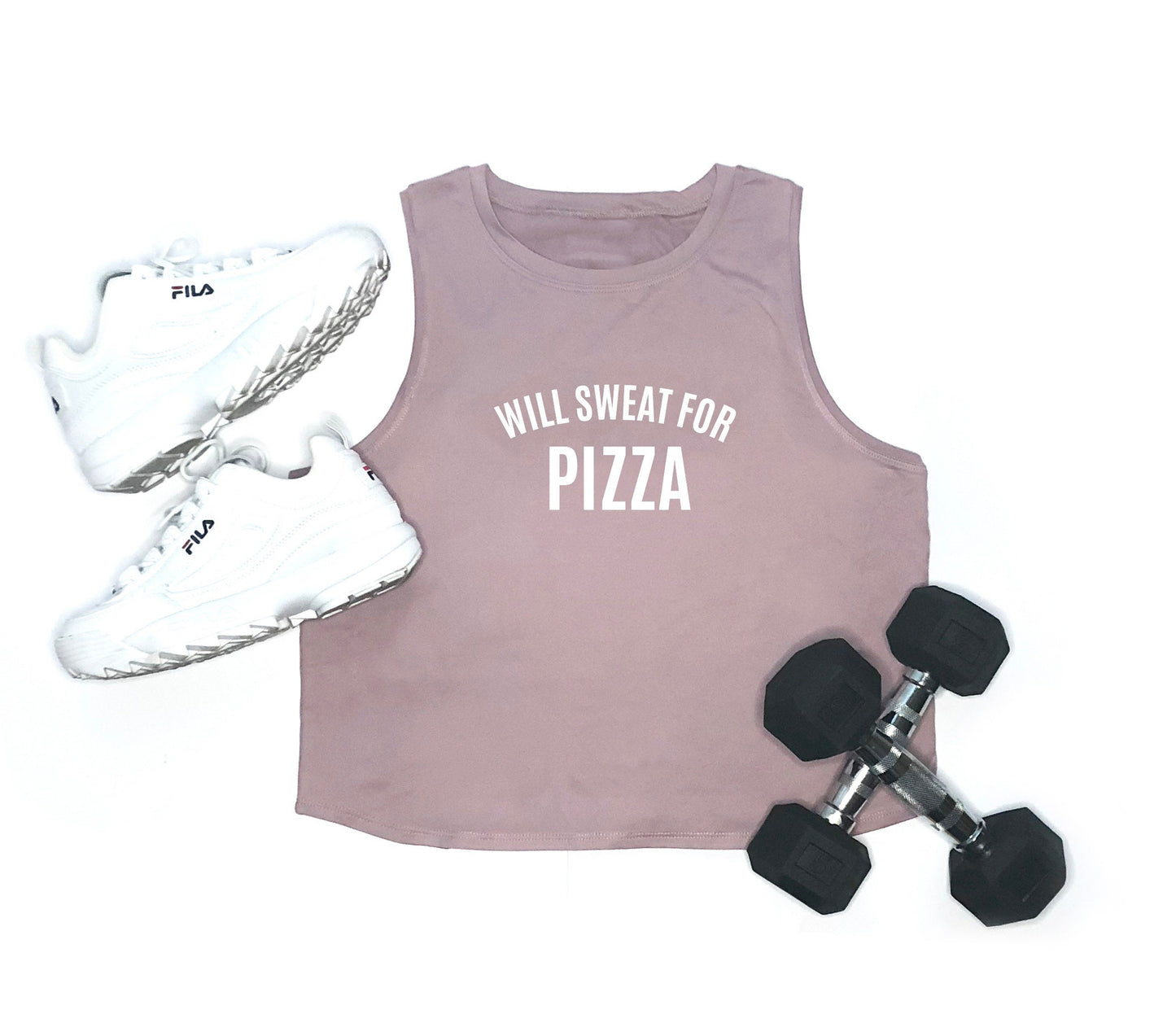 With Sweat For Pizza | Workout Tank