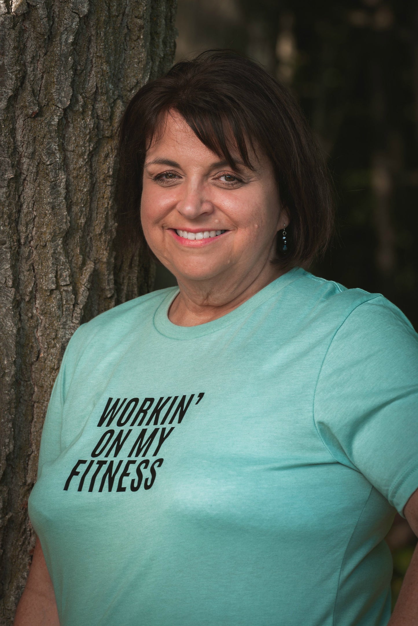 Workin' On My Fitness | T-Shirt