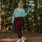 Thick Thighs & Good Vibes | Cropped Women's Hoodie