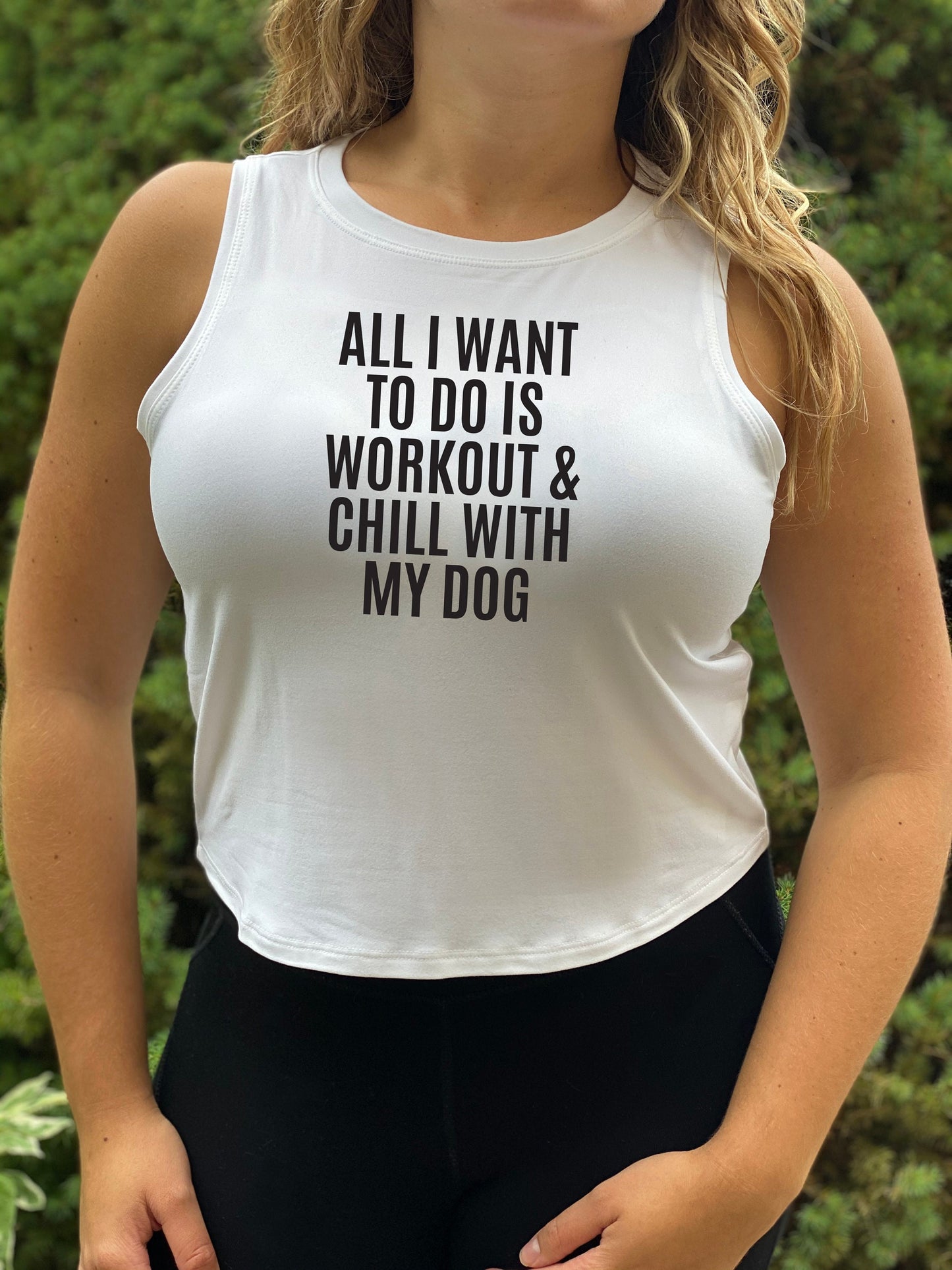 All I Want To Do Is Workout & Chill With My Dog | Workout Tank