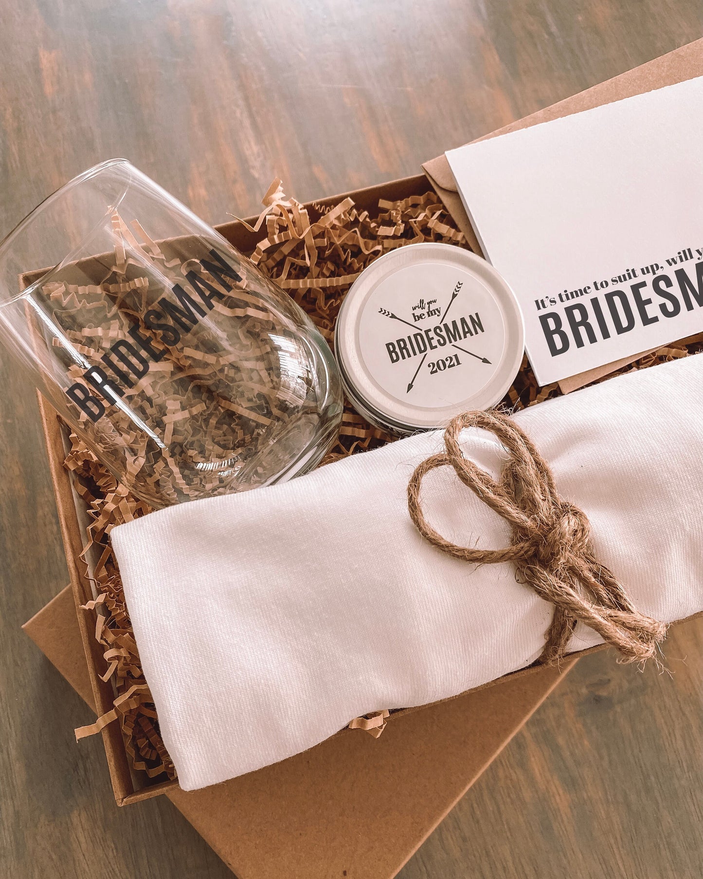 Bridesman Proposal Box