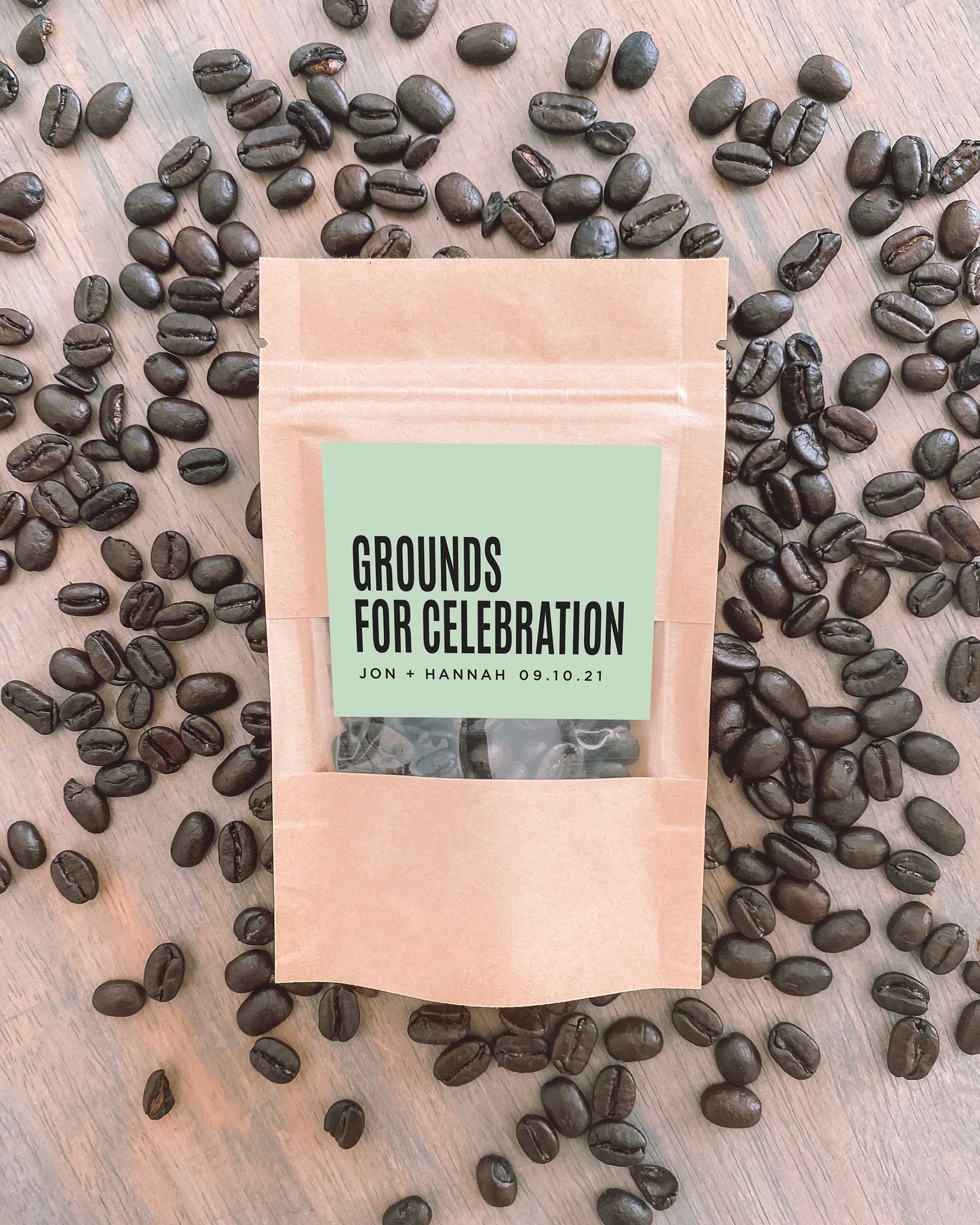 Grounds For Celebration Coffee Favour Bags