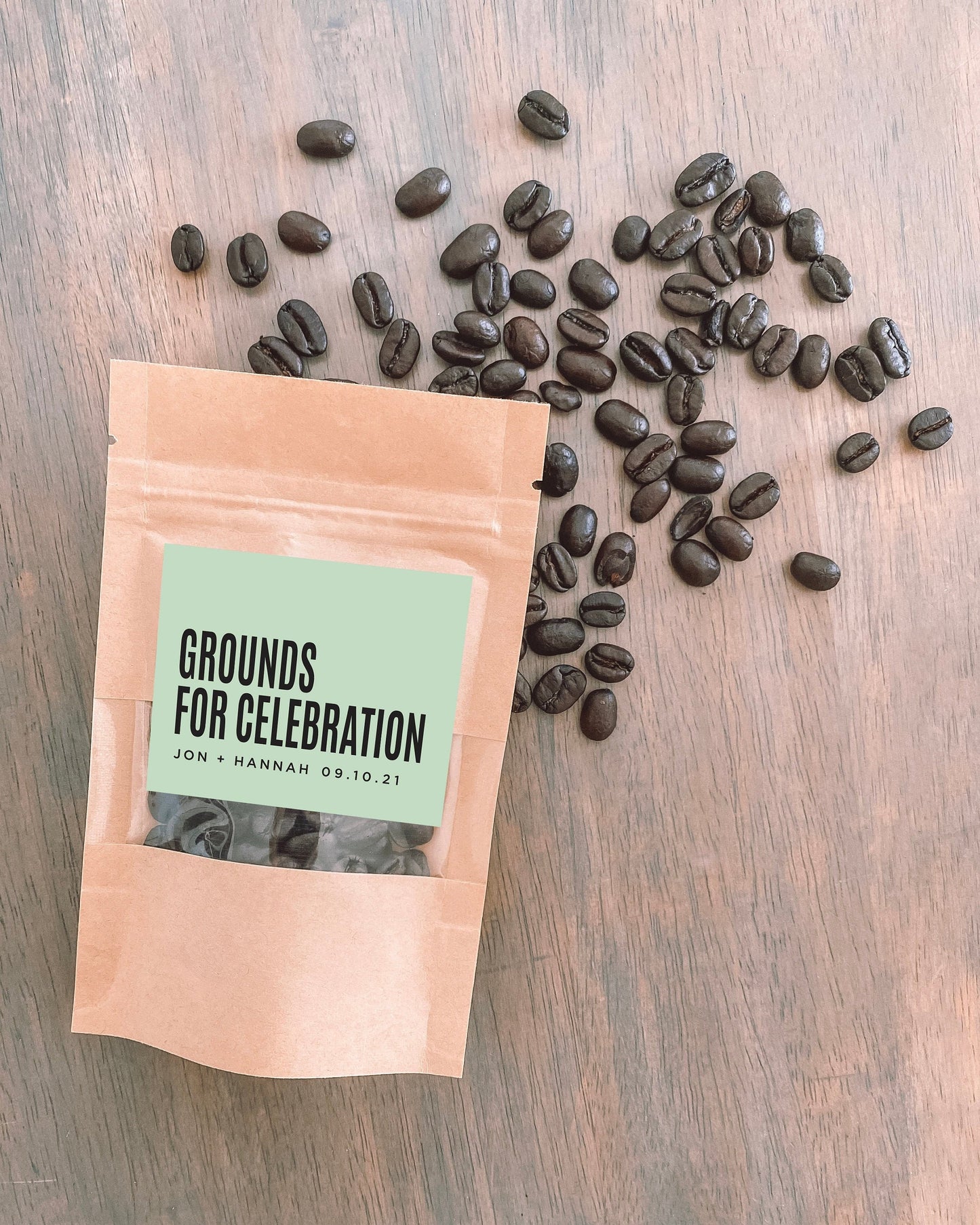 Grounds For Celebration Coffee Favour Bags