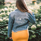 LIMITED EDITION! Hocus Pocus Halloween Women's Cropped Denim Jacket | Sanderson Sisters
