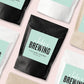 A Baby Is Brewing | Coffee/Tea Baby Shower Favour Bags