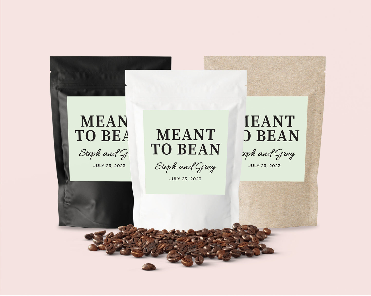 Meant To Bean | Coffee Wedding Favour Bags