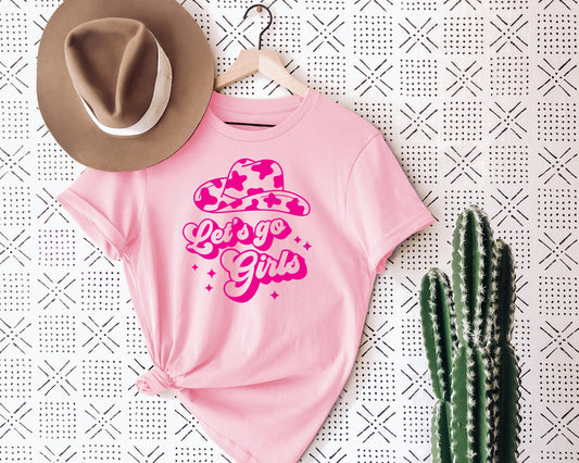 Let's Go Girls Graphic Tee | Bachelorette Party Shirts