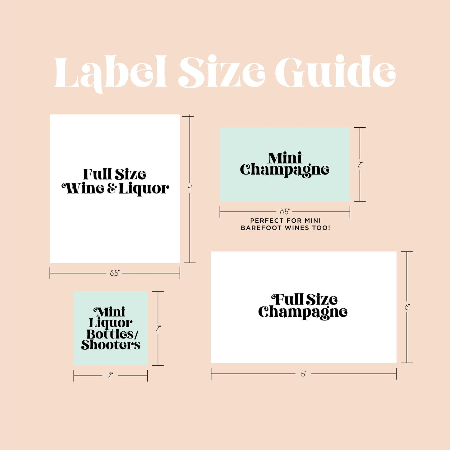 "Veuve Clicquot" Bridesmaid Proposal Bubbly Labels