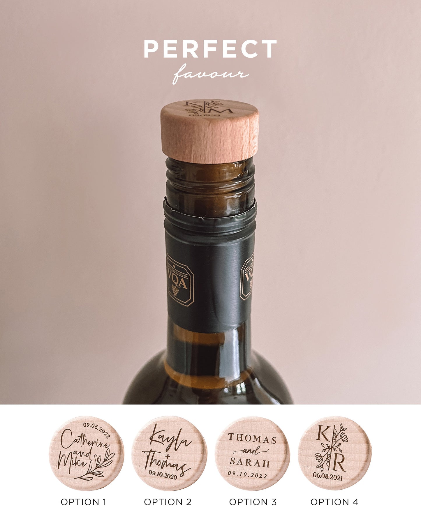 Personalized Wine Bottle Stopper/Cork